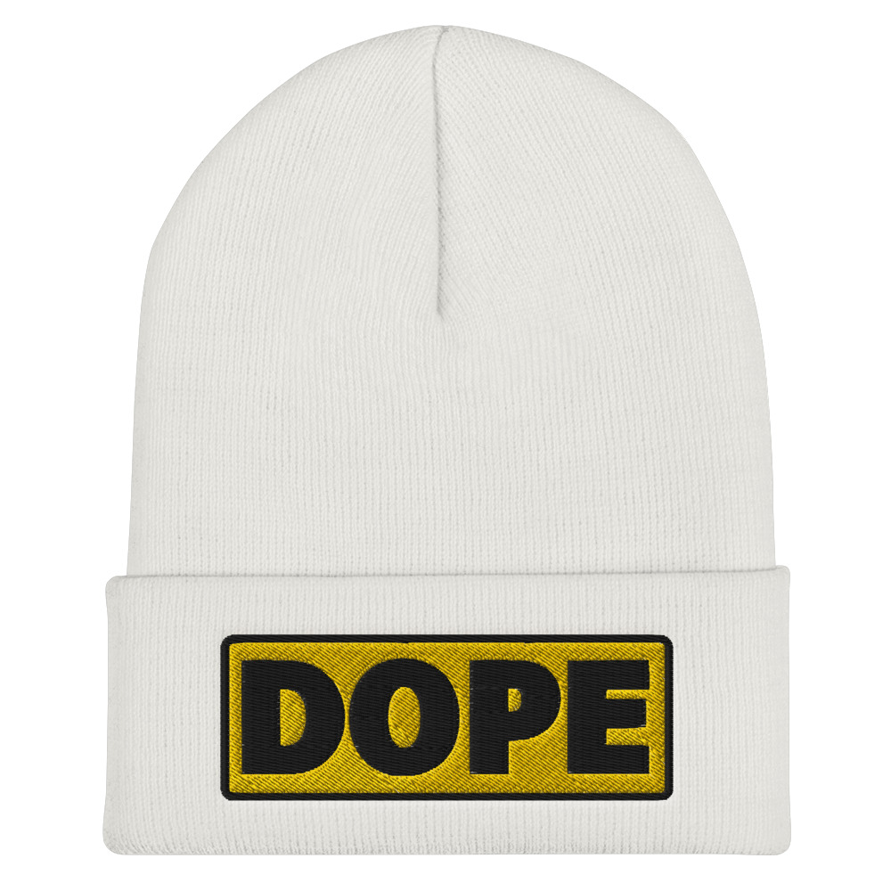 Bonnet DOPE jaune – Image 6