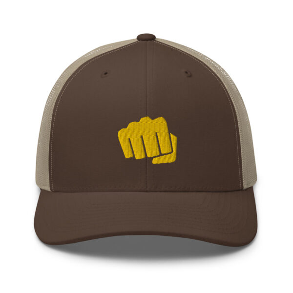 Casquette Trucker fight jaune