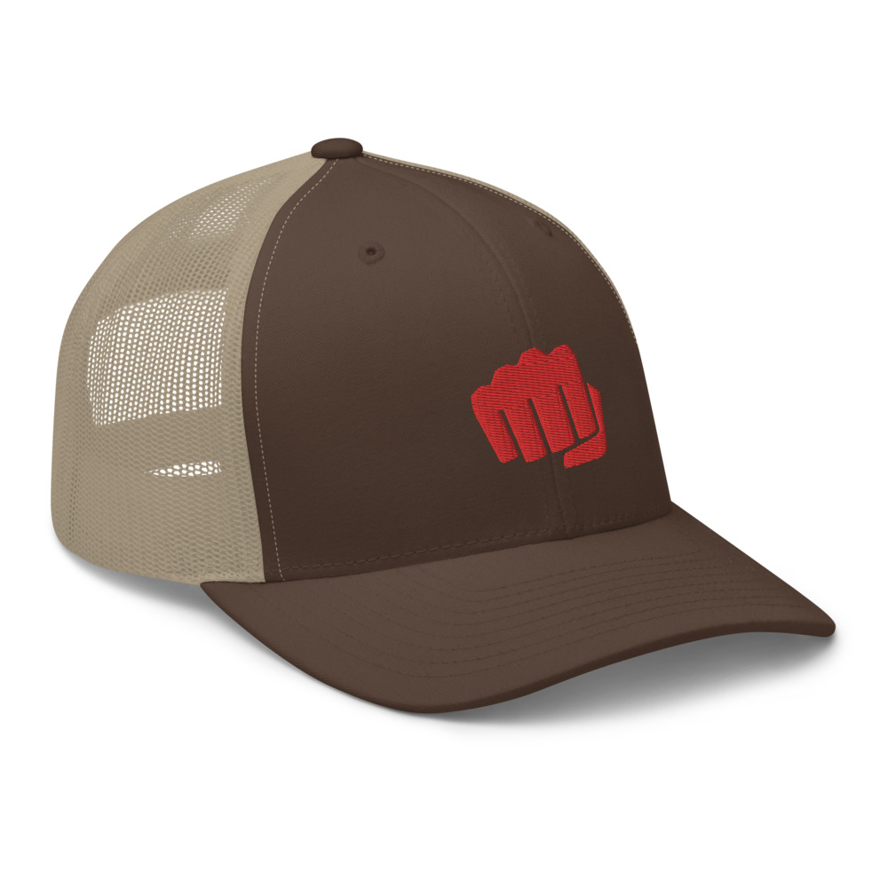 Casquette Trucker fight rouge – Image 6