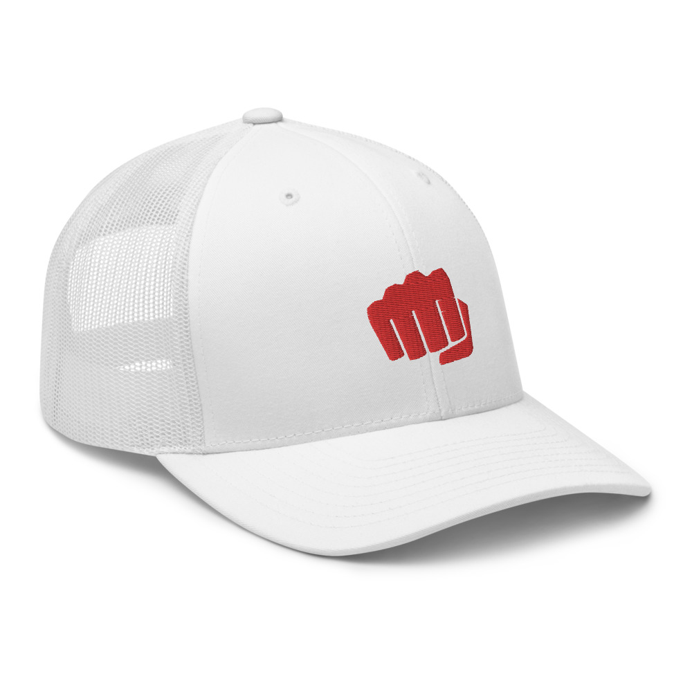 Casquette Trucker fight rouge