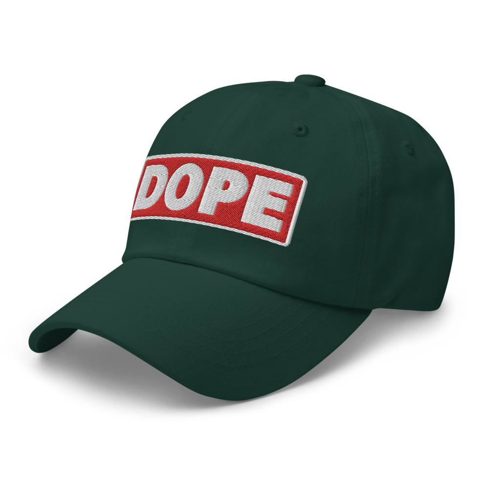Casquette Baseball DOPE rouge – Image 4
