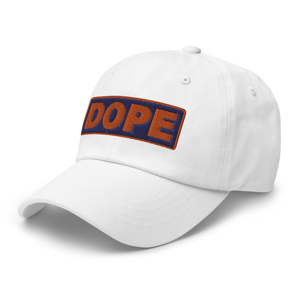 Casquette Baseball DOPE bleu
