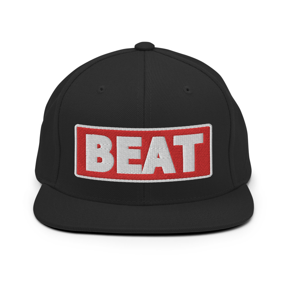 Casquette Snapback BEAT rouge – Image 7