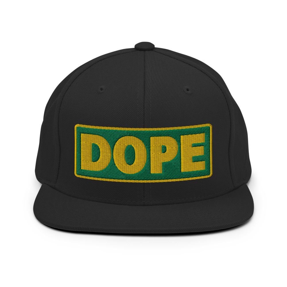 Casquette Snapback DOPE vert – Image 15