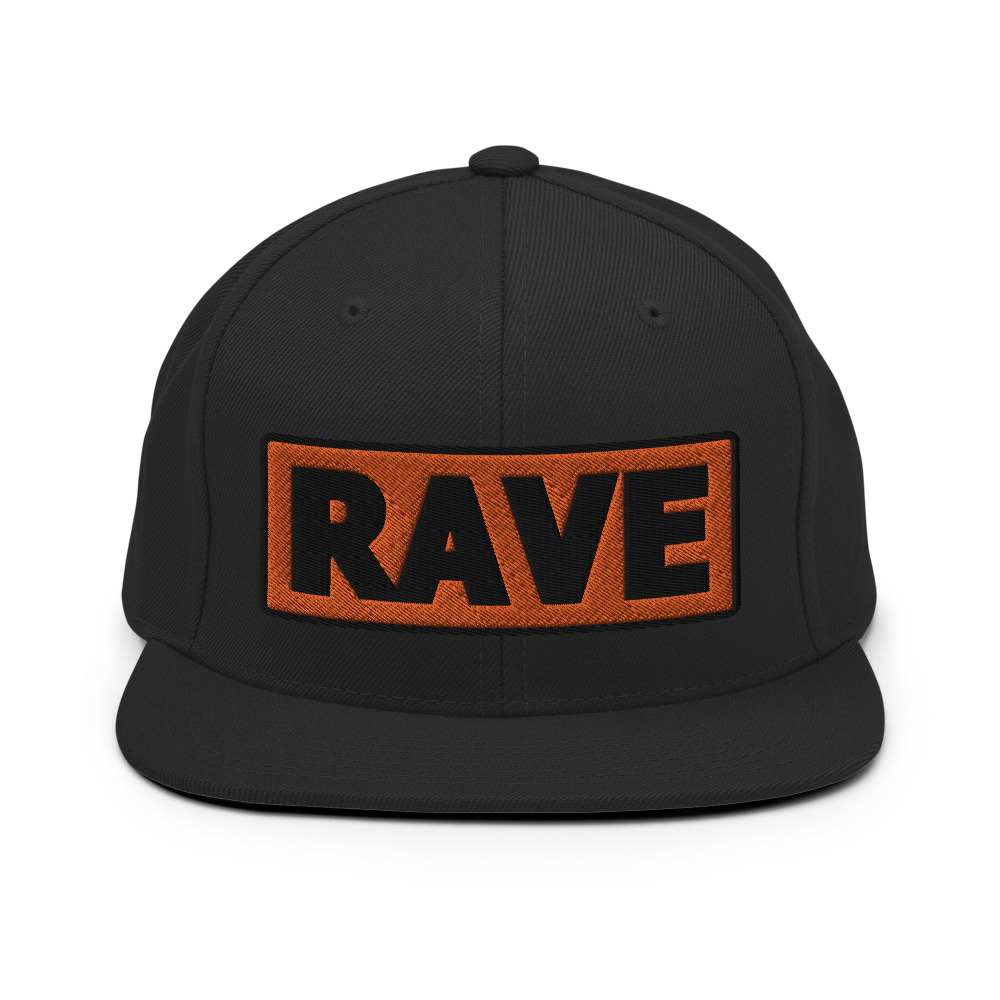 Casquette Snapback RAVE orange – Image 7
