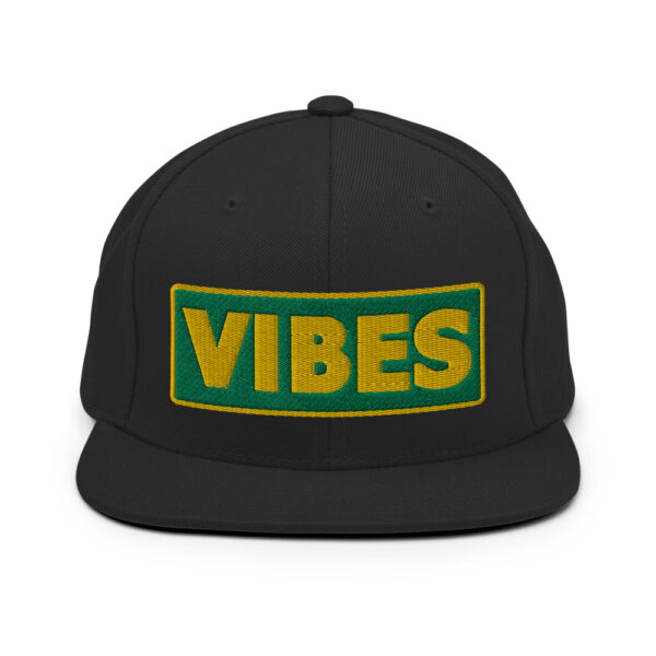 Casquette Snapback VIBES vert