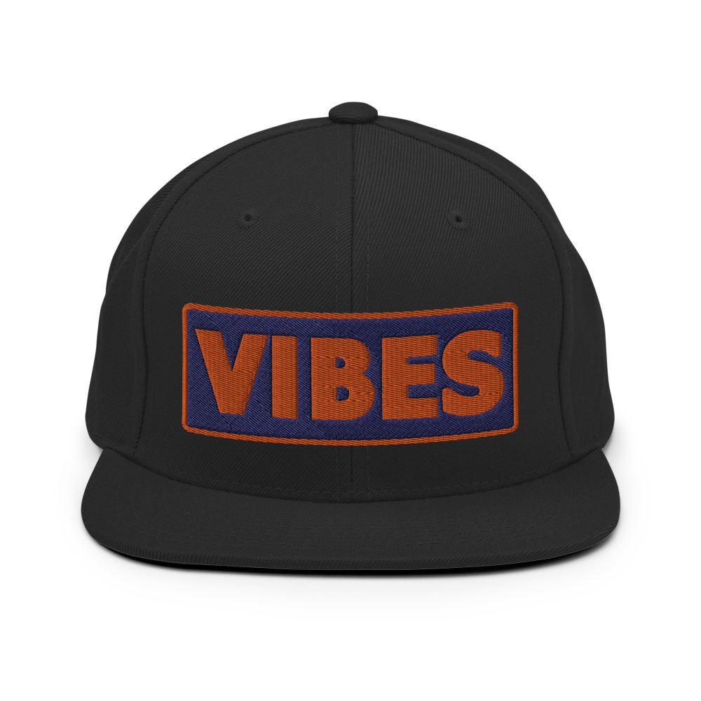 Casquette Snapback VIBES bleu – Image 12