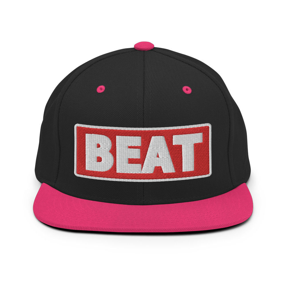 Casquette Snapback BEAT rouge – Image 4
