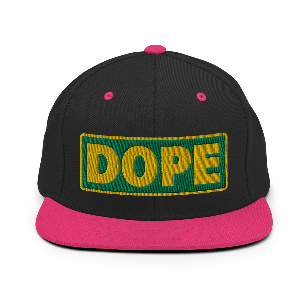 Casquette Snapback DOPE vert – Image 12