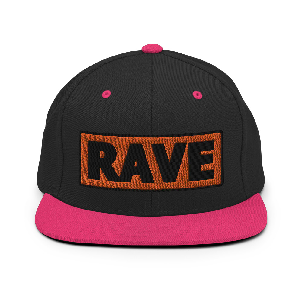 Casquette Snapback RAVE orange – Image 4
