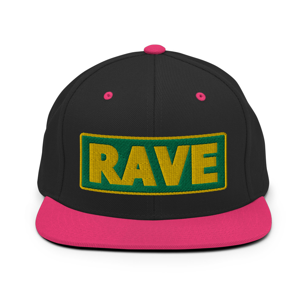 Casquette Snapback RAVE vert – Image 4