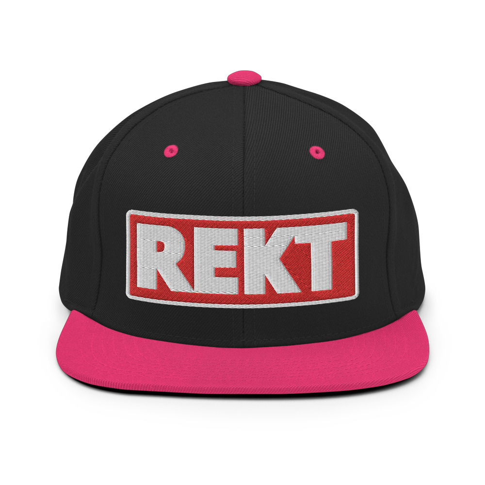 Casquette Snapback REKT rouge – Image 4
