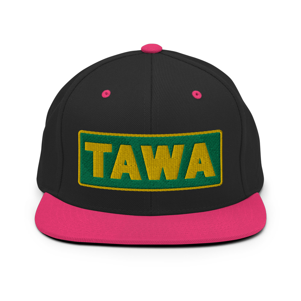 Casquette Snapback TAWA vert