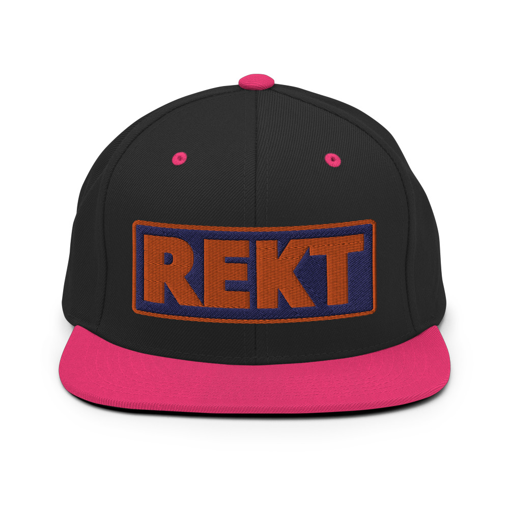 Casquette Snapback REKT bleu – Image 13