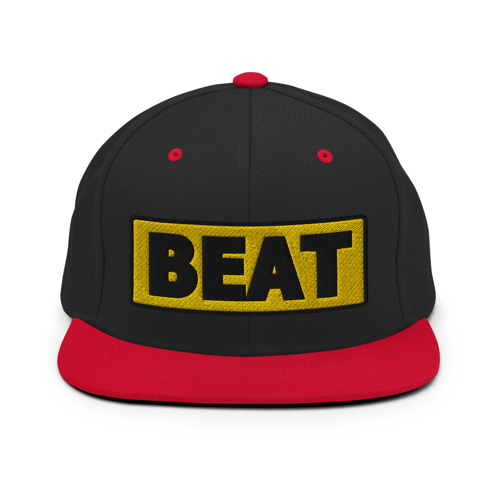 Casquette Snapback BEAT jaune – Image 8