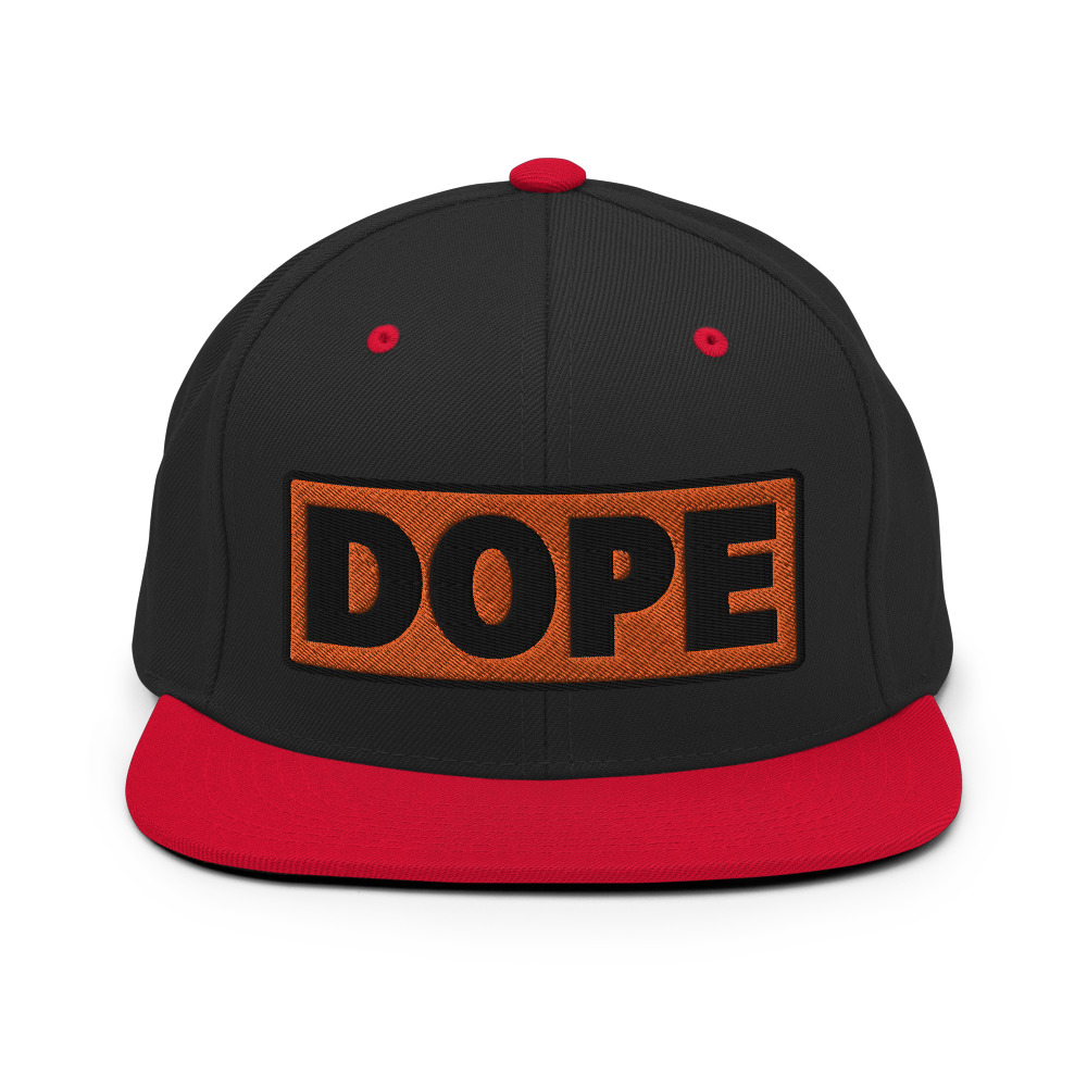 Casquette Snapback DOPE orange – Image 17