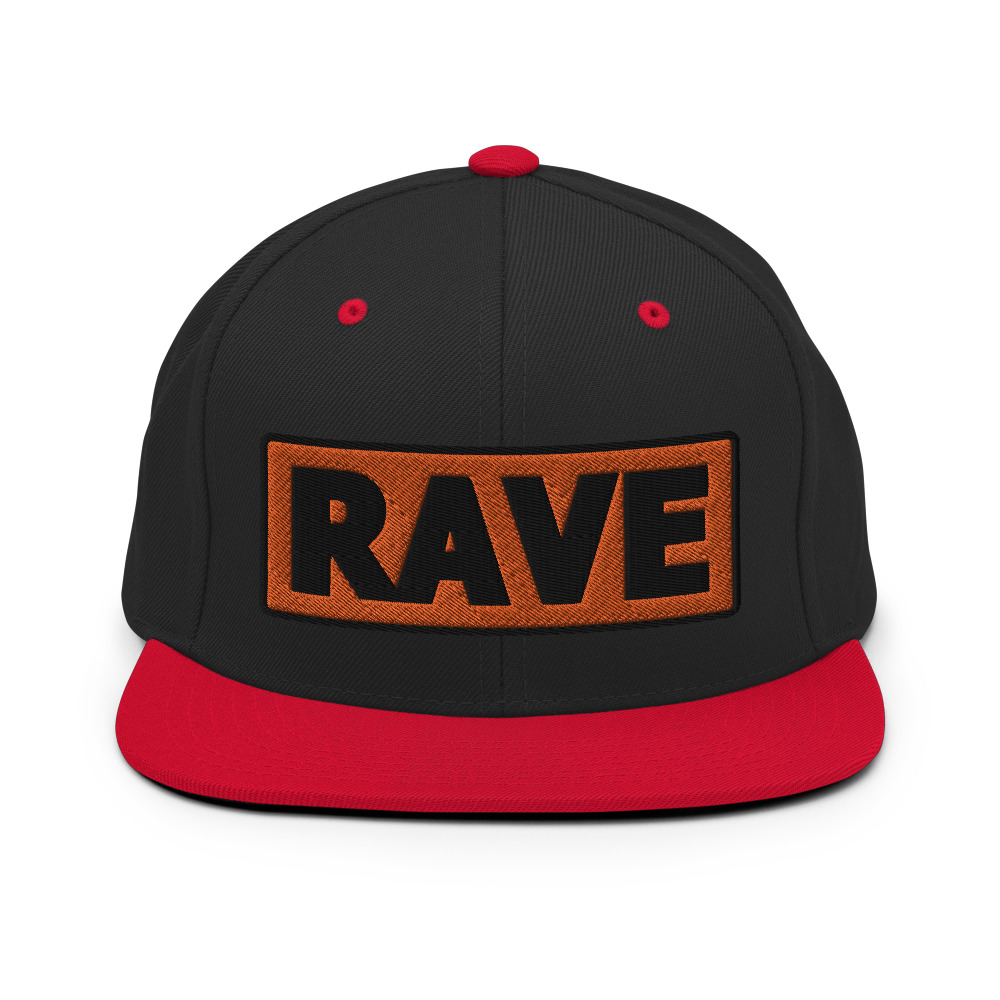 Casquette Snapback RAVE orange – Image 8