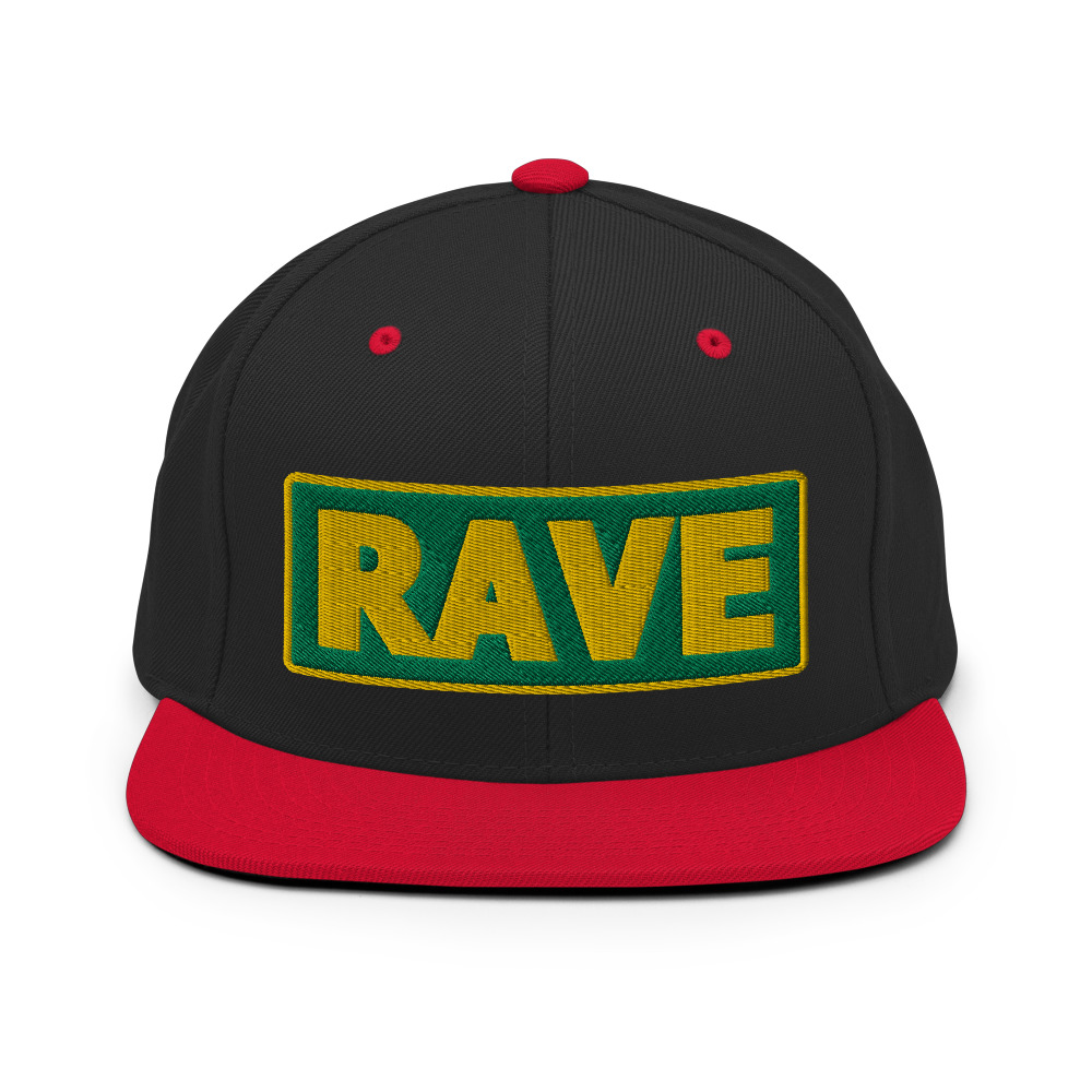 Casquette Snapback RAVE vert