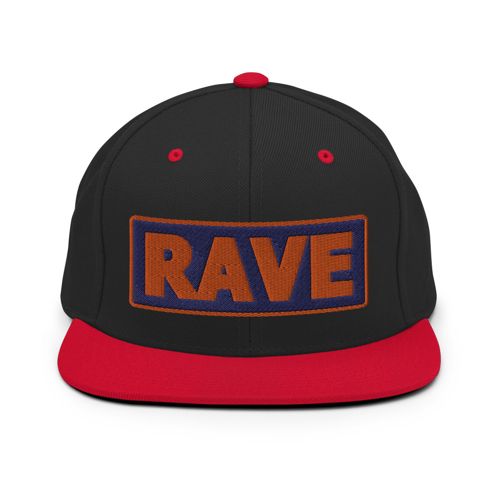Casquette Snapback RAVE bleu – Image 8