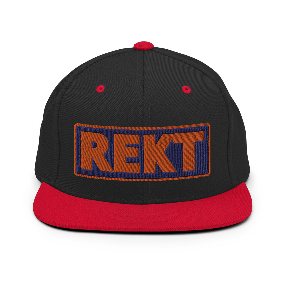 Casquette Snapback REKT bleu – Image 11