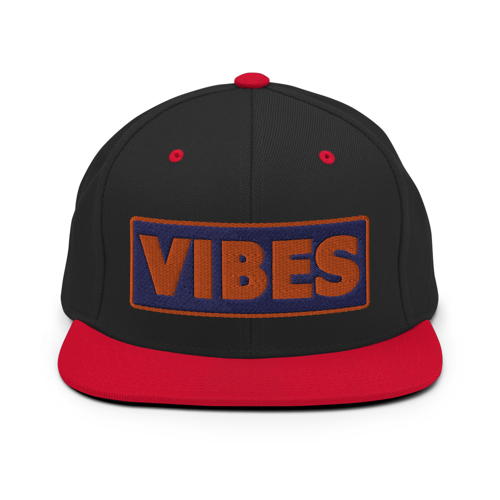 Casquette Snapback VIBES bleu – Image 10