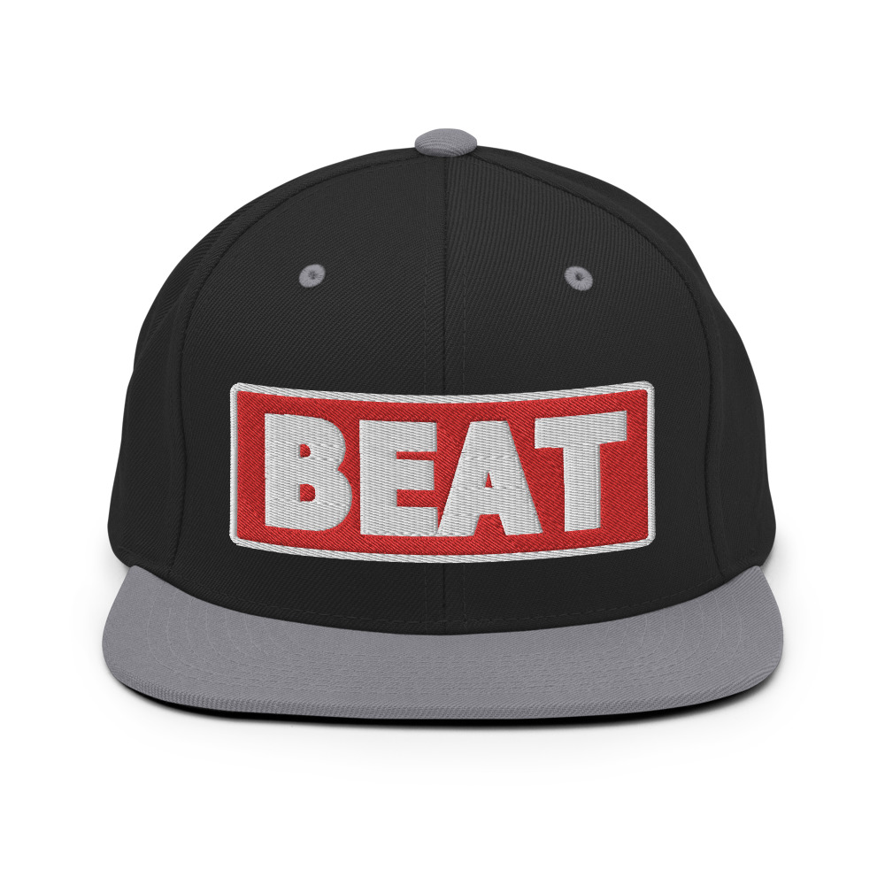 Casquette Snapback BEAT rouge – Image 8