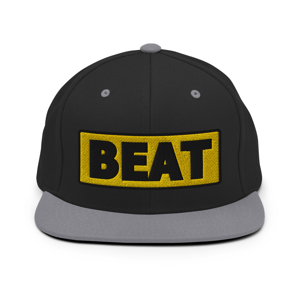 Casquette Snapback BEAT jaune – Image 7