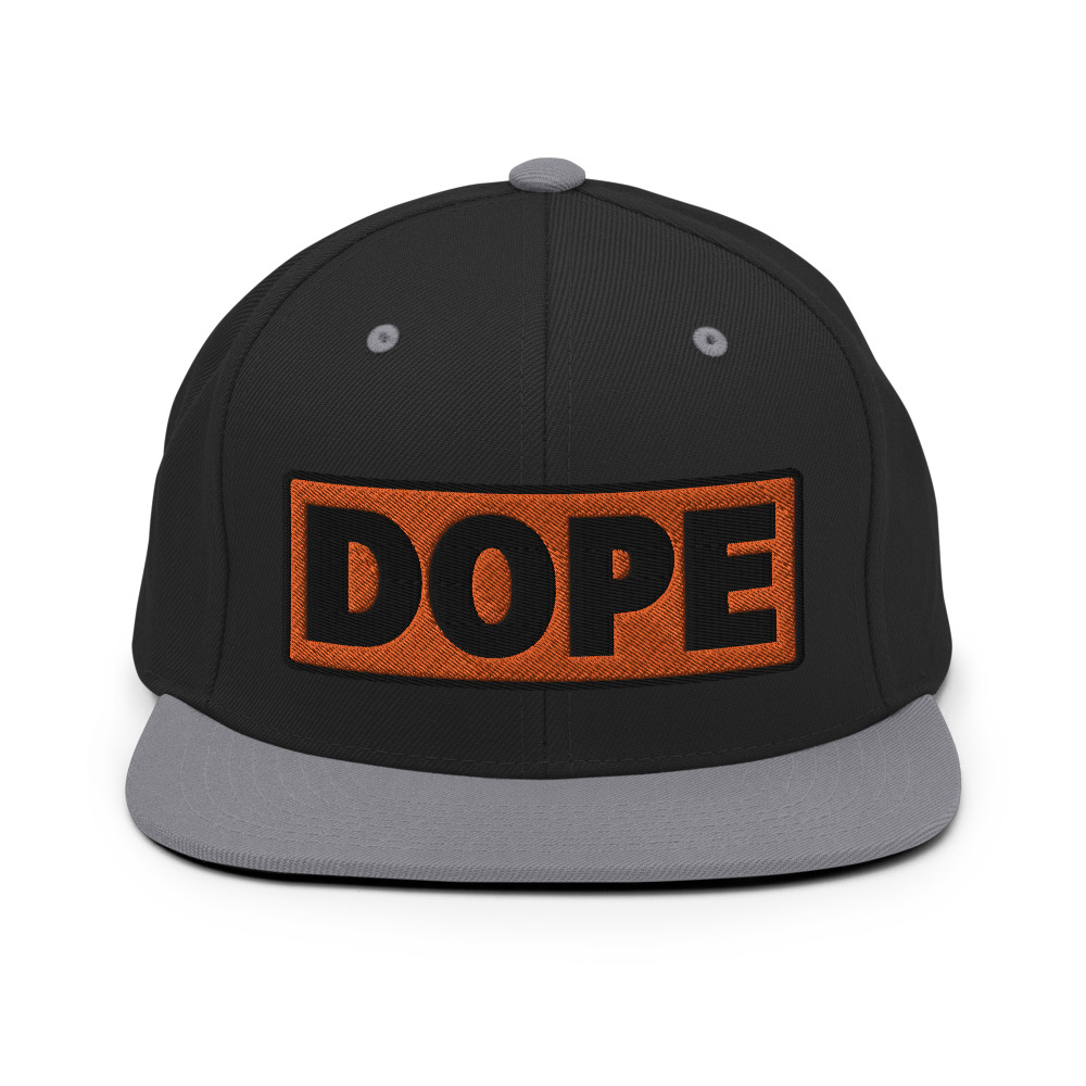 Casquette Snapback DOPE orange – Image 16