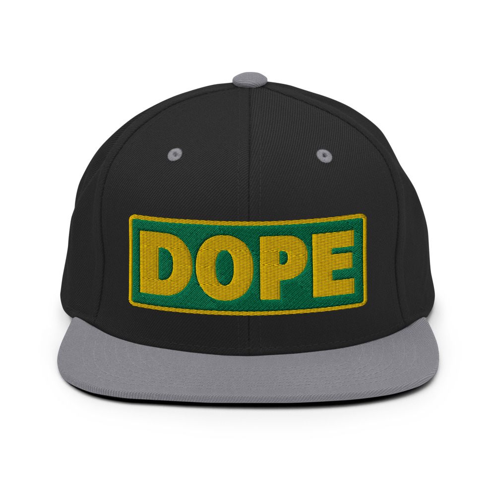 Casquette Snapback DOPE vert – Image 16