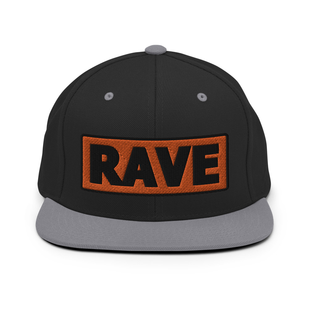Casquette Snapback RAVE orange