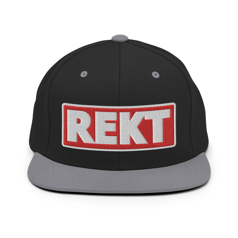 Casquette Snapback REKT rouge – Image 7