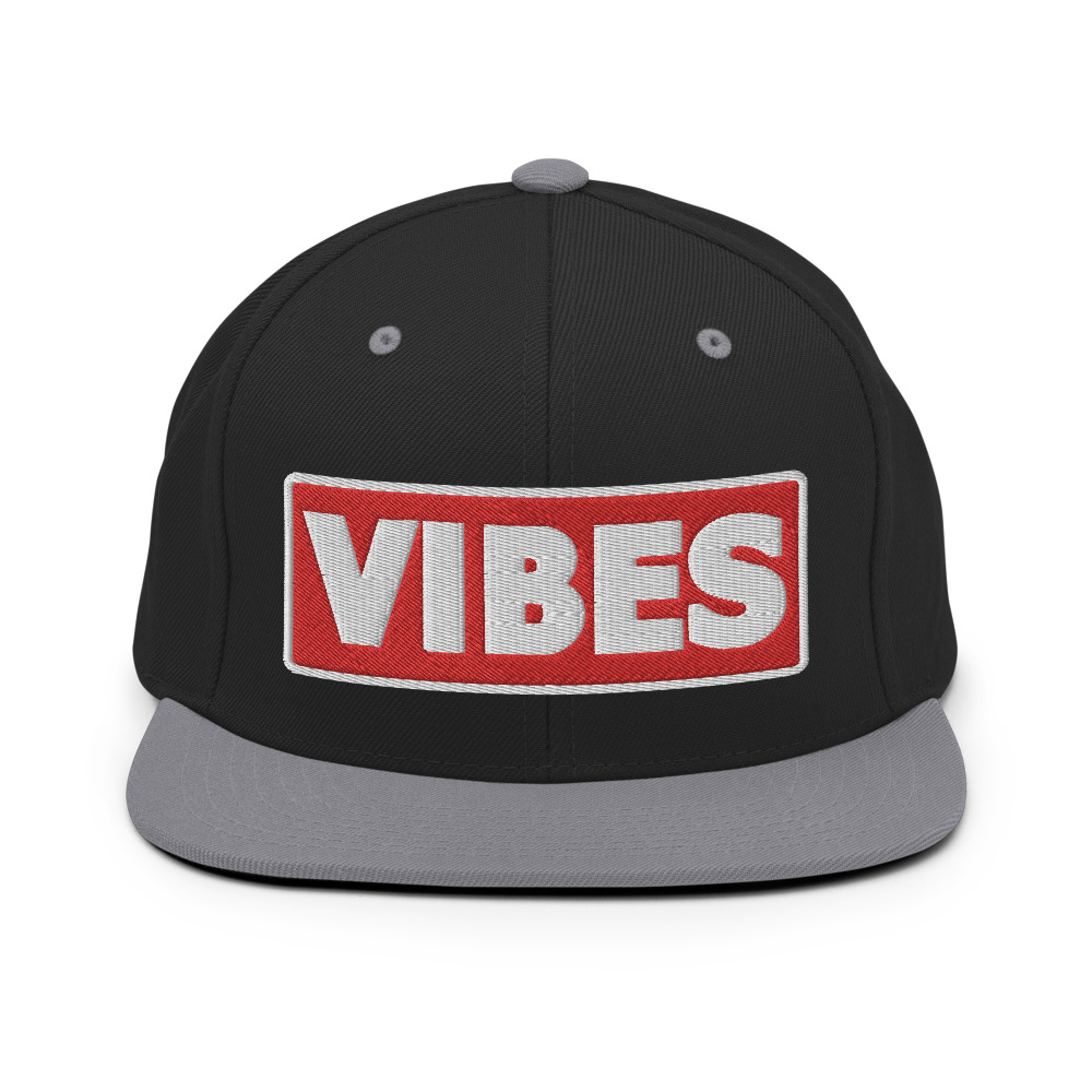 Casquette Snapback VIBES rouge – Image 7