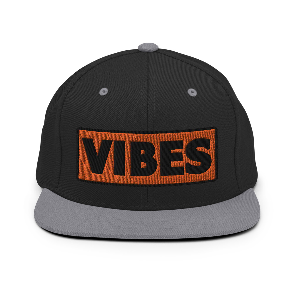 Casquette Snapback VIBES orange – Image 12