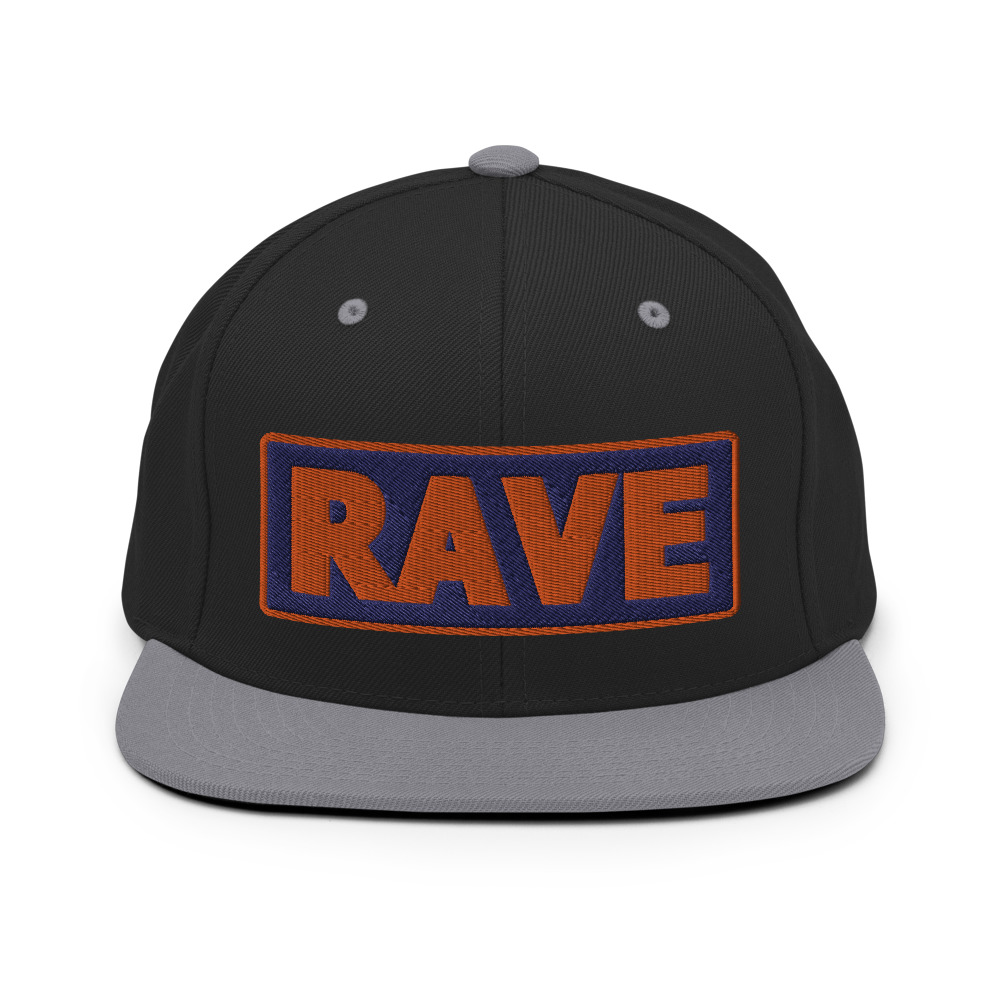 Casquette Snapback RAVE bleu – Image 7