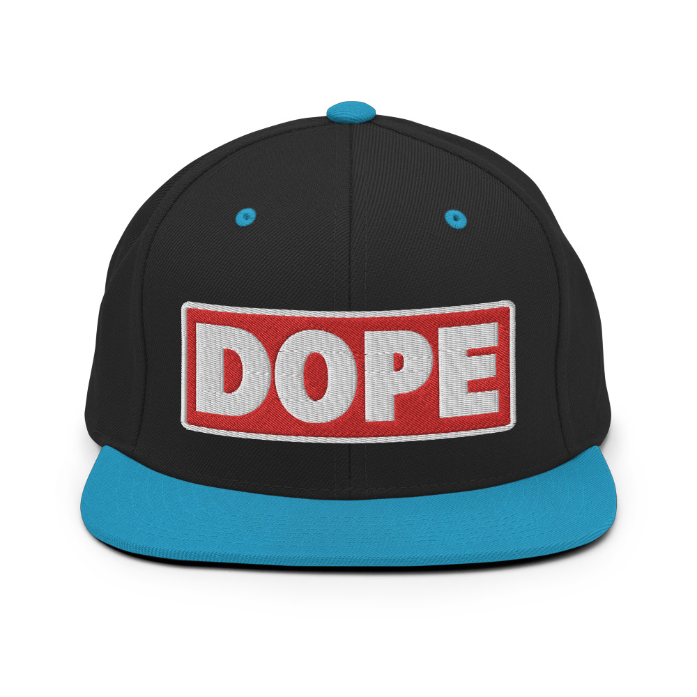 Casquette Snapback DOPE rouge – Image 5