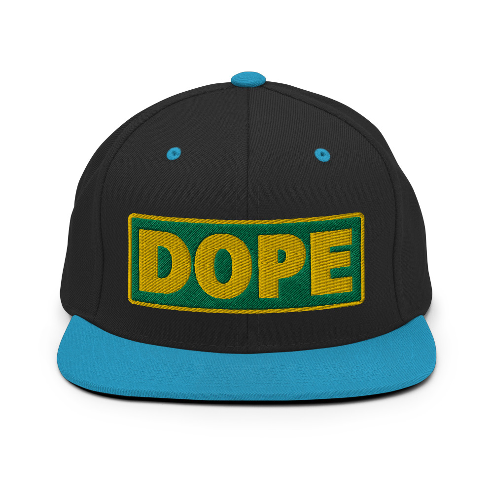 Casquette Snapback DOPE vert – Image 13