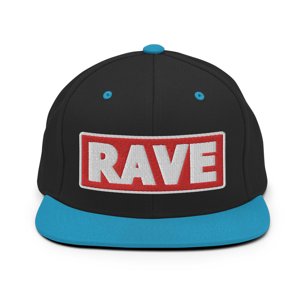 Casquette Snapback RAVE rouge – Image 5