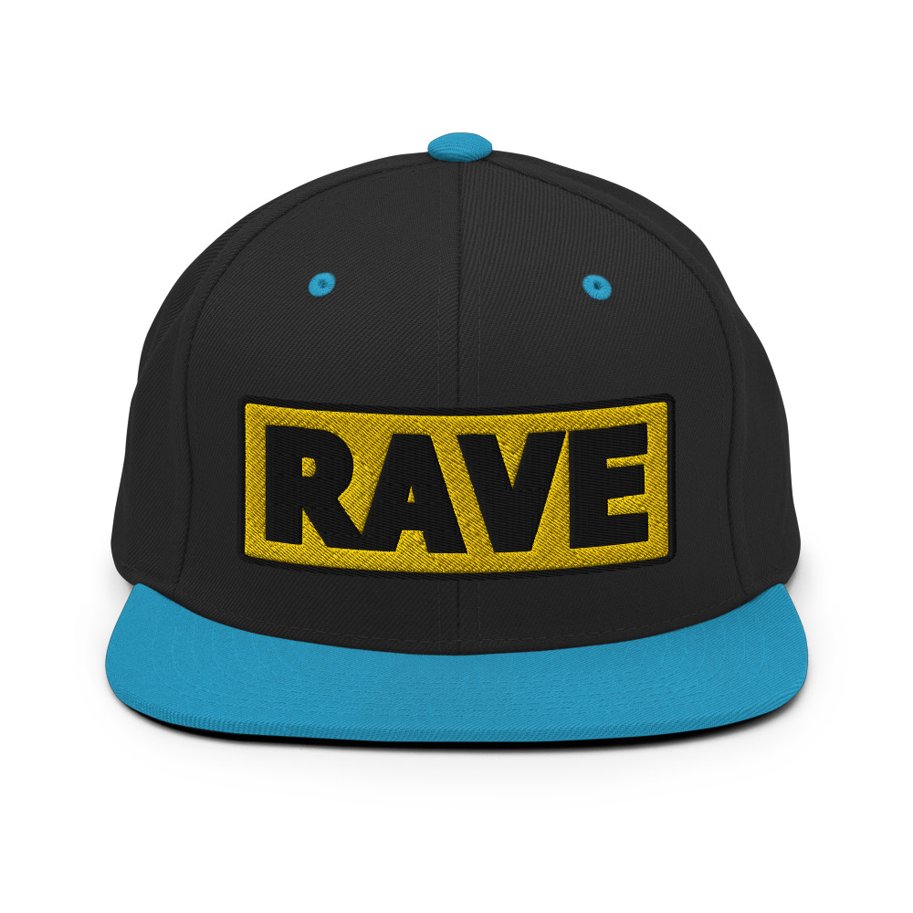 Casquette Snapback RAVE jaune – Image 16