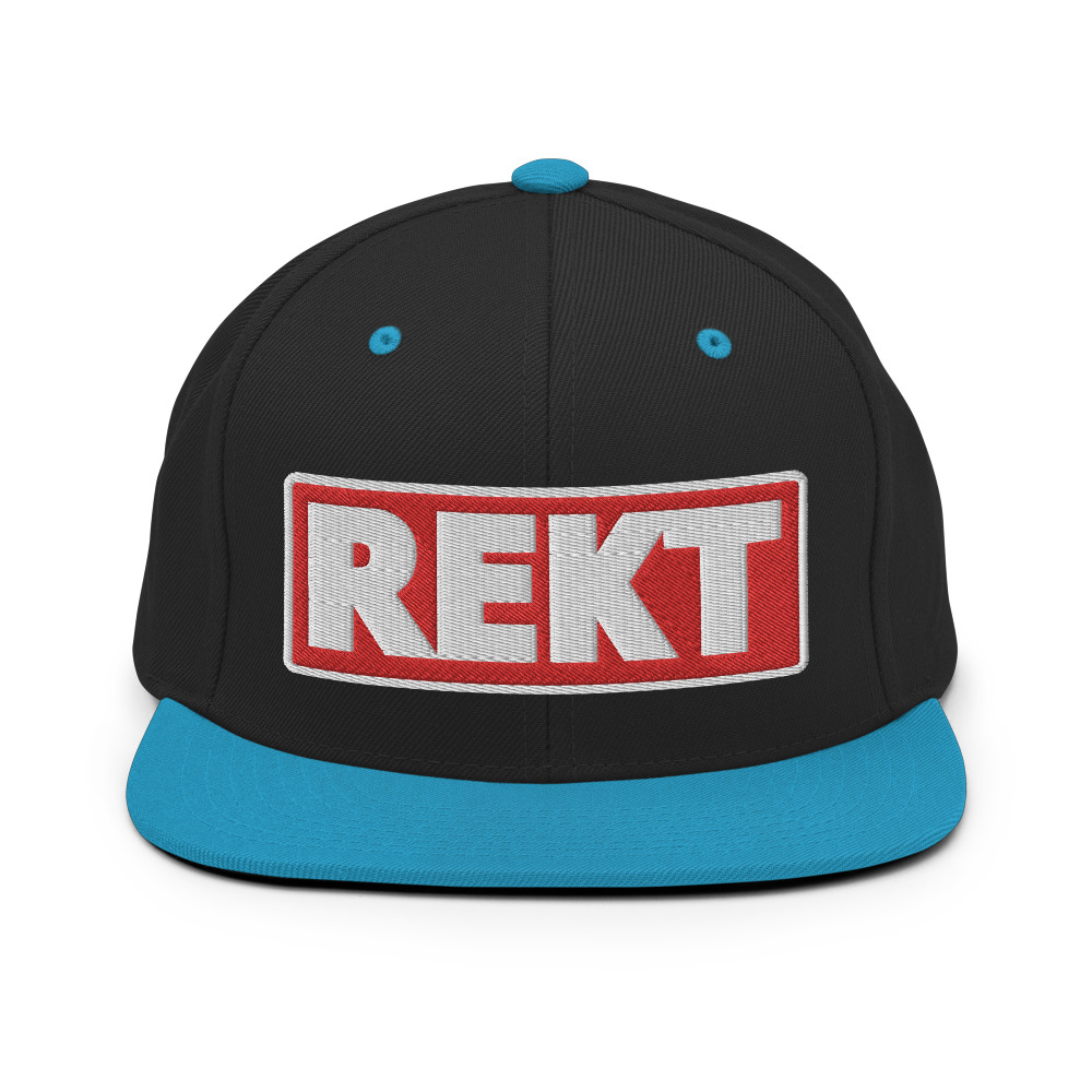 Casquette Snapback REKT rouge – Image 5