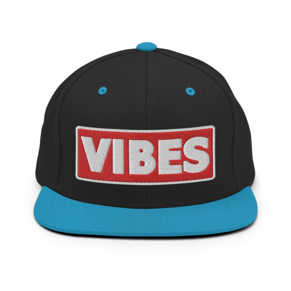 Casquette Snapback VIBES rouge