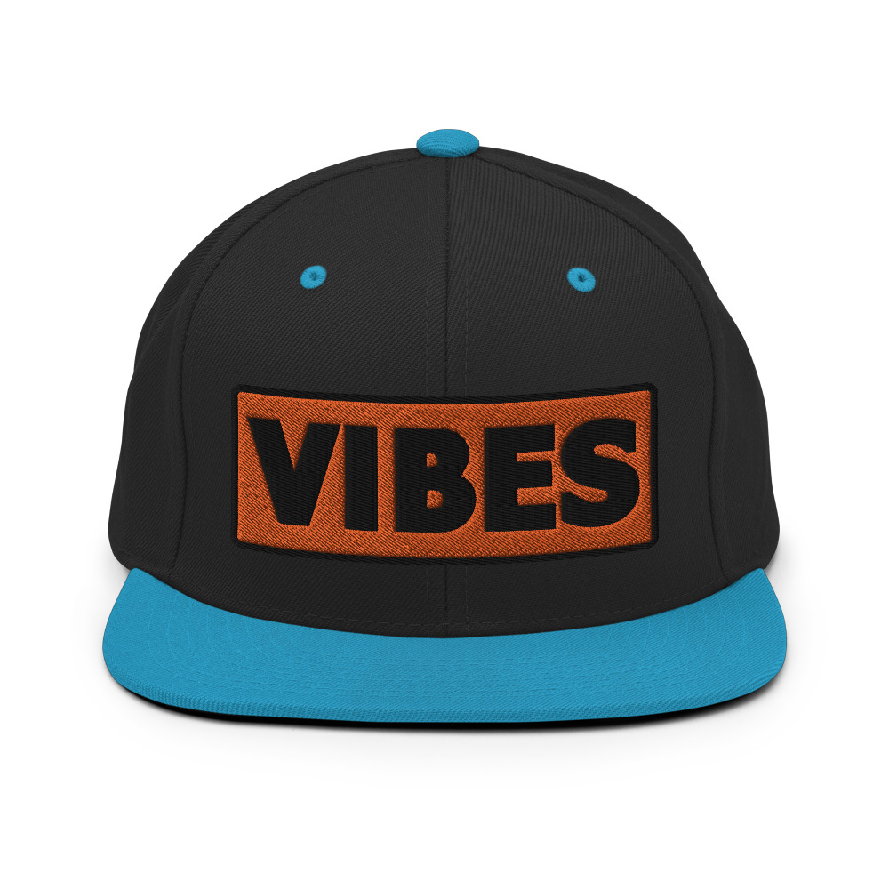 Casquette Snapback VIBES orange – Image 15