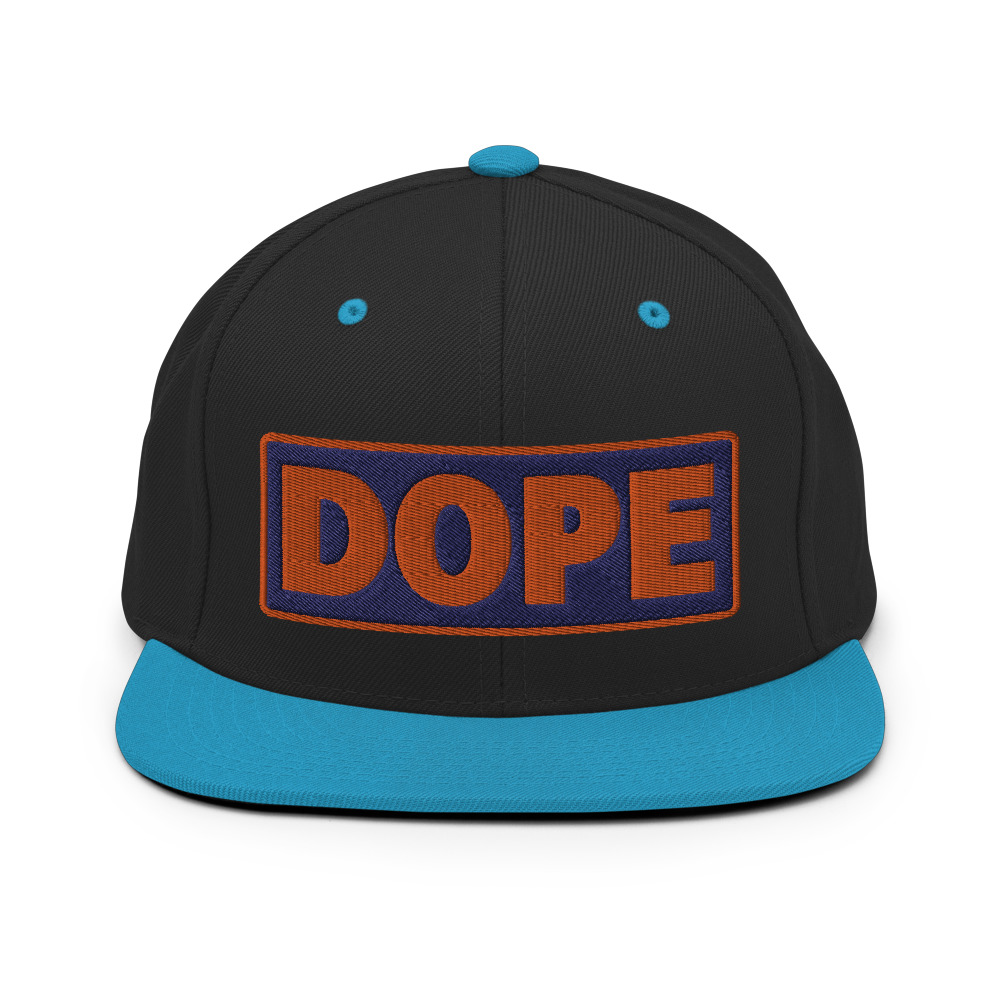 Casquette Snapback DOPE bleu – Image 14