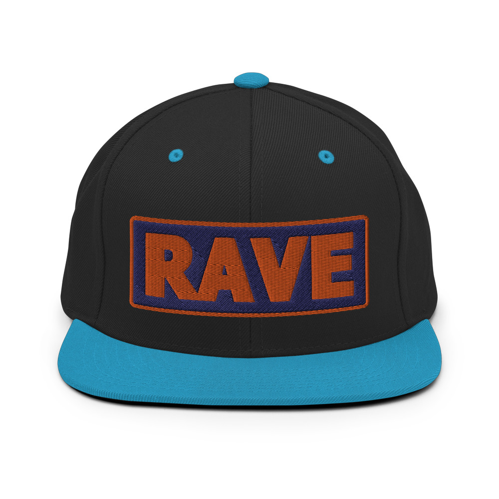 Casquette Snapback RAVE bleu – Image 4