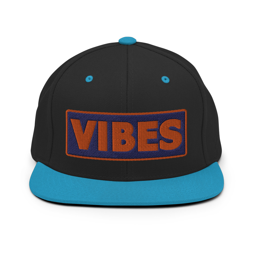 Casquette Snapback VIBES bleu – Image 14