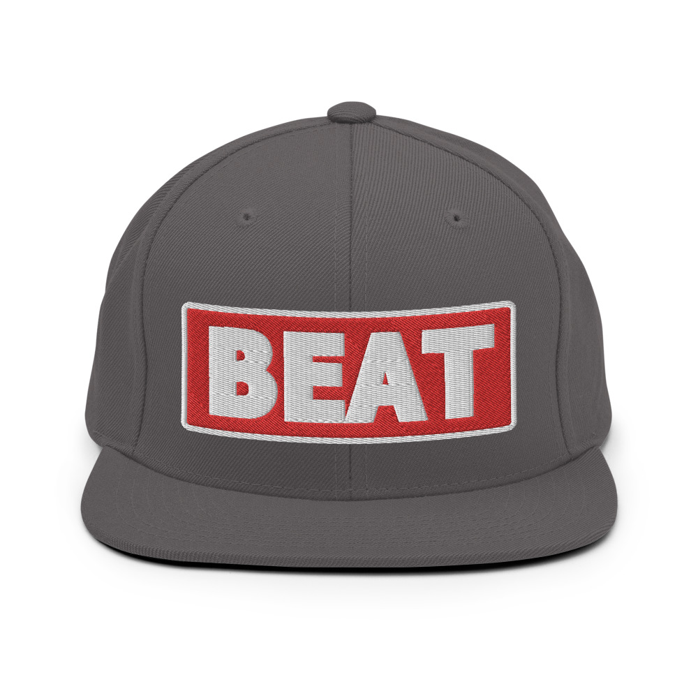 Casquette Snapback BEAT rouge – Image 13