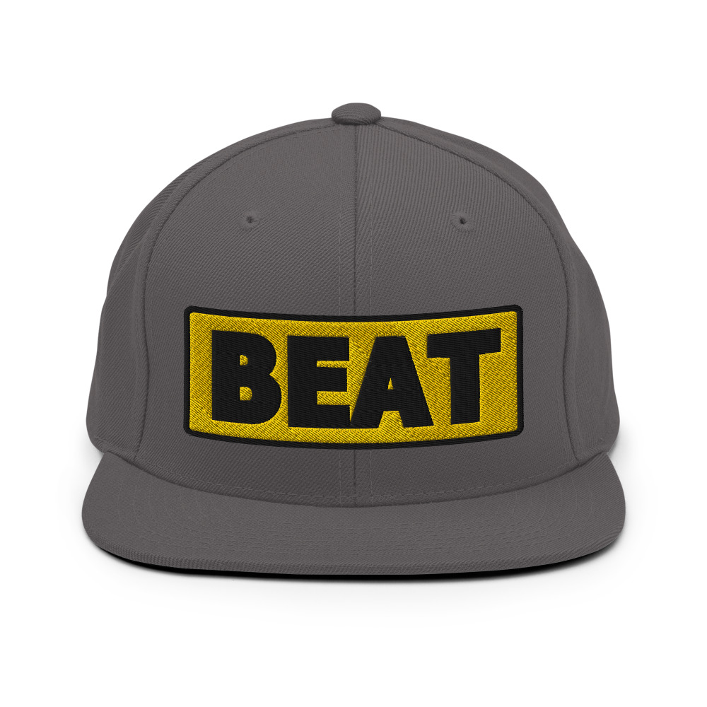 Casquette Snapback BEAT jaune – Image 13