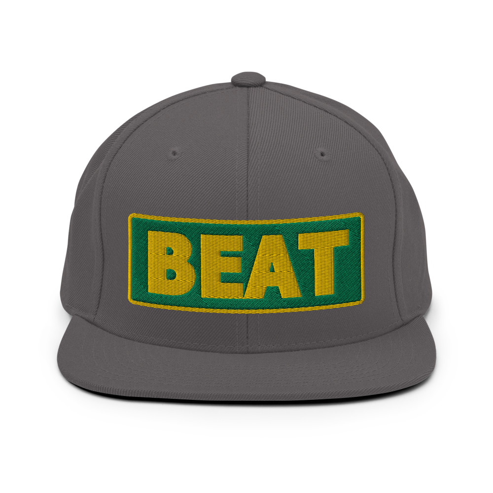 Casquette Snapback BEAT vert – Image 4