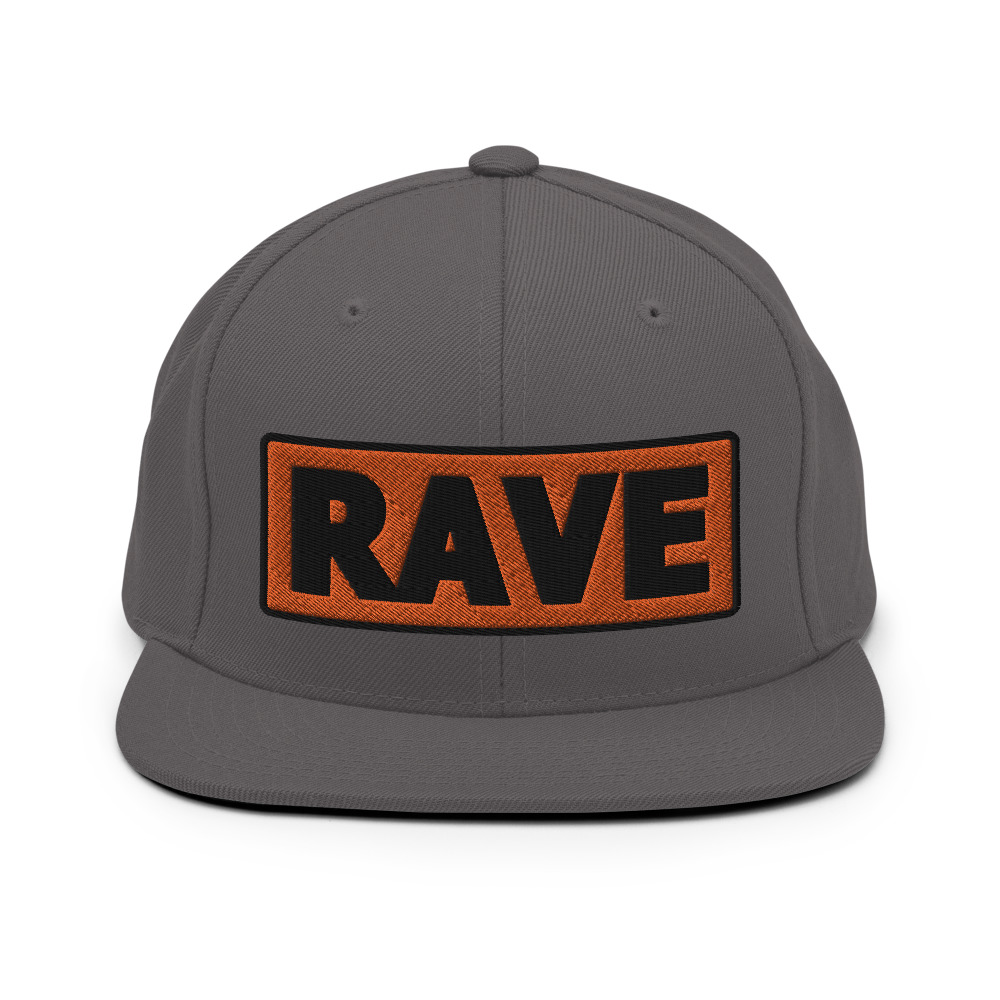 Casquette Snapback RAVE orange – Image 13