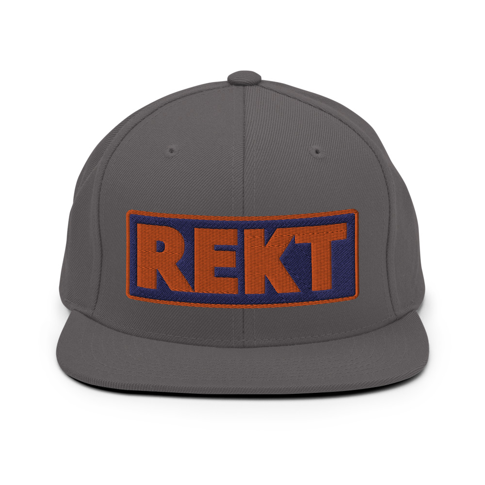 Casquette Snapback REKT bleu – Image 8