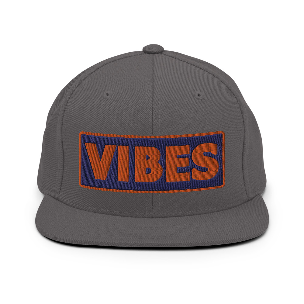 Casquette Snapback VIBES bleu – Image 2